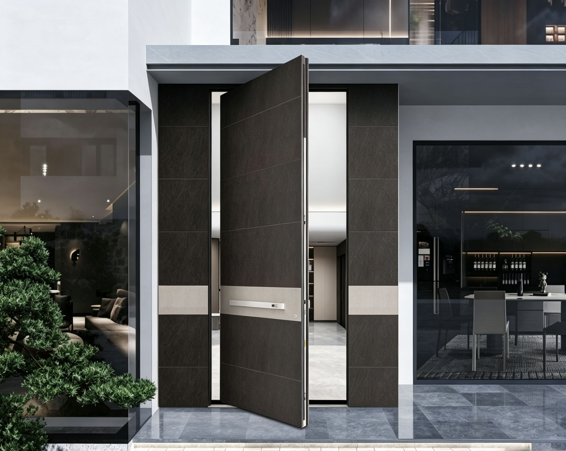 Pivot Entrance Door